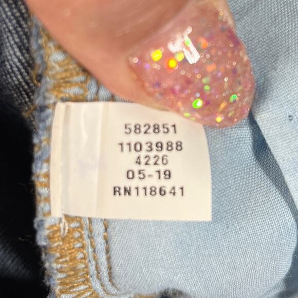 Lane Bryant Distressed Boyfriend Denim Jeans Flex Magic Waistband NWT 28 Plus Sz - Picture 3 of 16